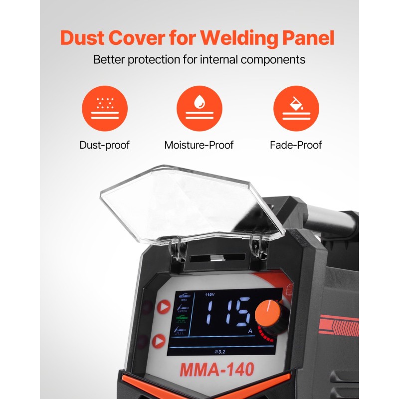 4-in-1 IGBT-hitsauskone MMA- ja TIG-prosessit teräkselle ja kuparille enintään 6 mm