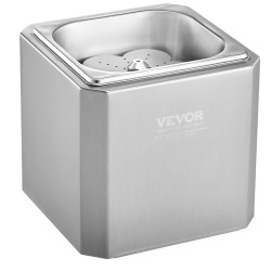 Lasijäähdytin 304 ruostumattomasta teräksestä kompaktikokoinen halkaisija enintään 100 mm 8 10 sekuntia