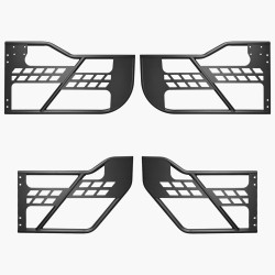 Putkiset teräsovet 4 ovinen Jeep Wrangler JL ja Gladiator JT DOT sertifioidut taustapeilit