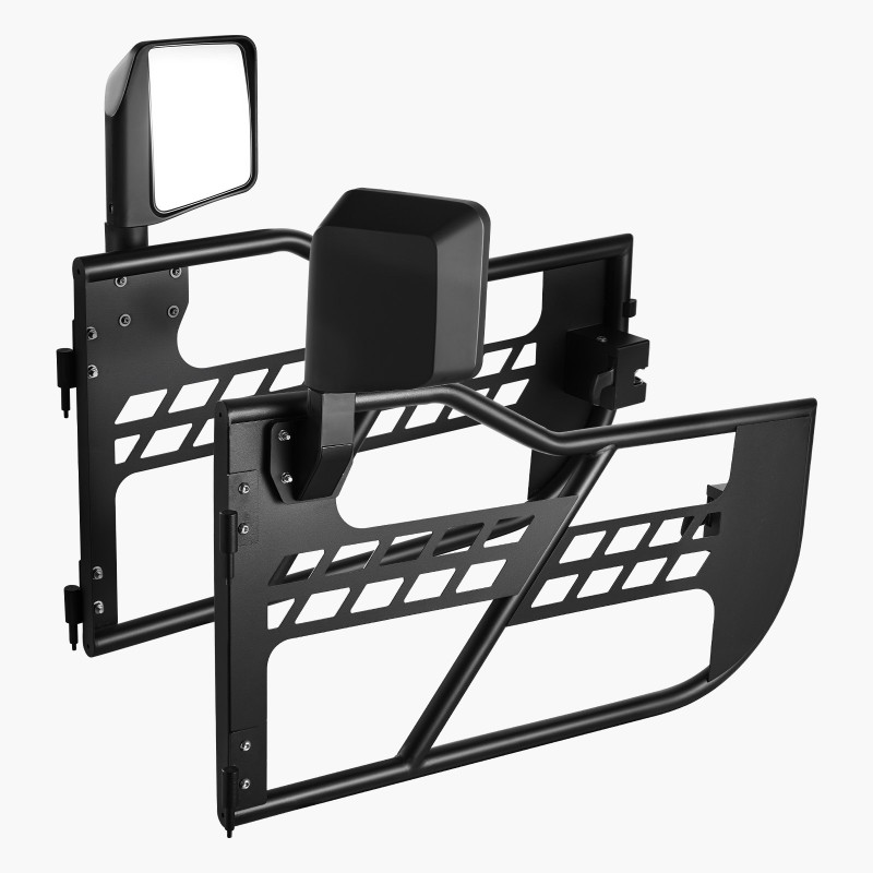 Metalliset putkiovet 2 kpl Jeep Wrangler JL ja Gladiator JT peileillä