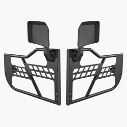 Metalliset putkiovet 2 kpl Jeep Wrangler JL ja Gladiator JT peileillä