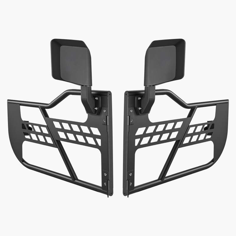 Metalliset putkiovet 2 kpl Jeep Wrangler JL ja Gladiator JT peileillä