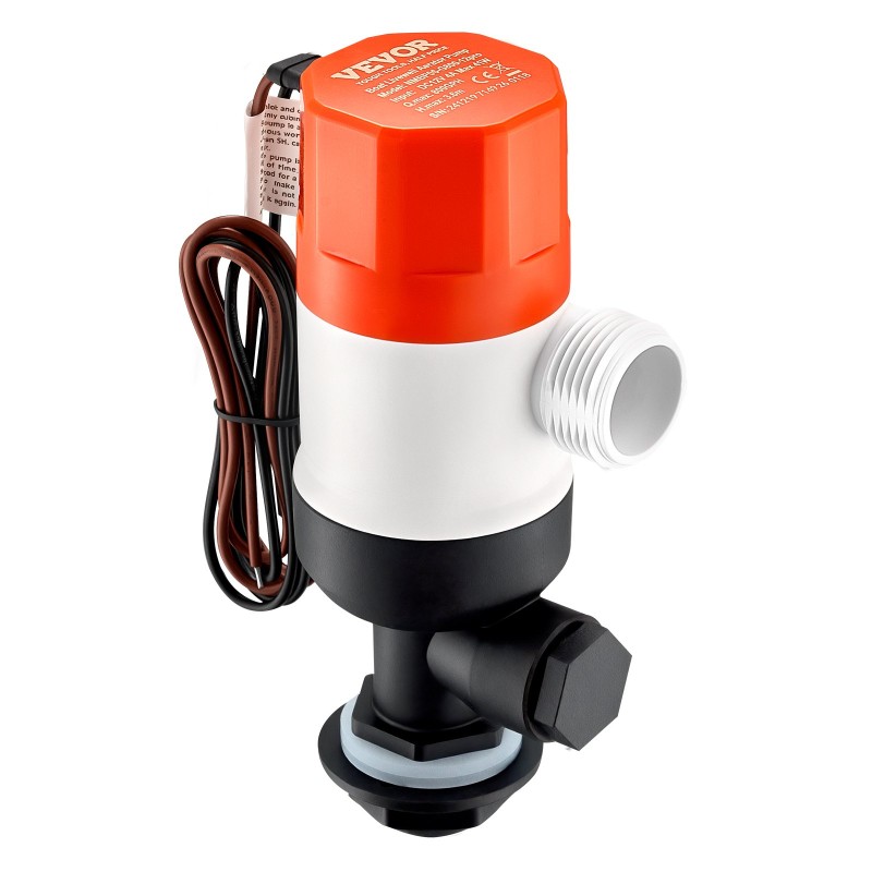 Ilmapumppu elävälle kalasäiliölle 12V 50 l/min ABS-kotelo upotettava