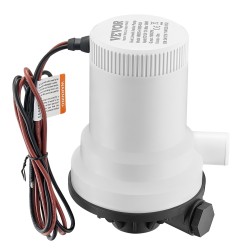 Veneen kalasäiliöpumppu ABS kotelo 101 l min kaksoissisääntuloilla 12V IPX7