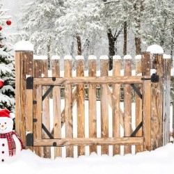 Portin kulmavahvikesarja rautainen kolmiorakenteinen säänkestävä 2 settiä 2x4-puukoolle