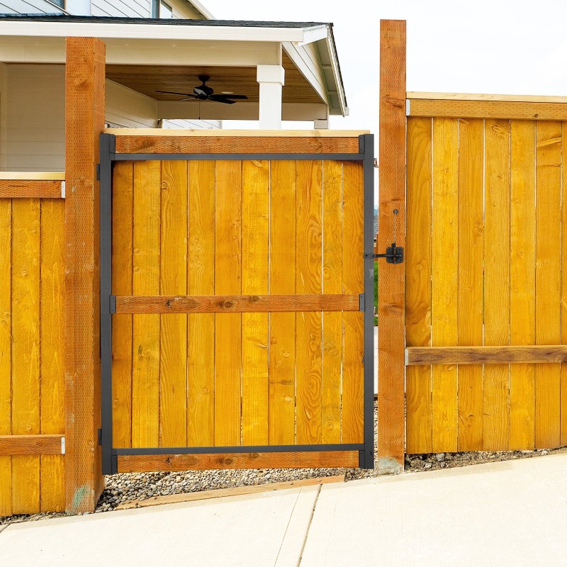 Porttirunkosarja rautainen säädettävä 1524–2438 mm ulkokäyttöön