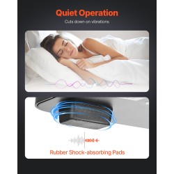 Ilma-avusteinen pumppu 50 L/min alumiiniseos 36 W 6 mm