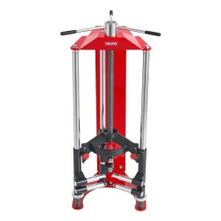 Jousipuristin teräsrunkoinen McPherson-tyyppisille iskunvaimentimille 4-portainen säätö 1,4 tonnin maksimikuorma