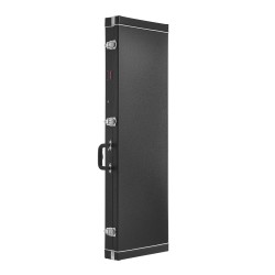 Suorakulmainen kova kotelo bassokitaralle PVC-pinnoitettu vesitiivis musta 1220 mm