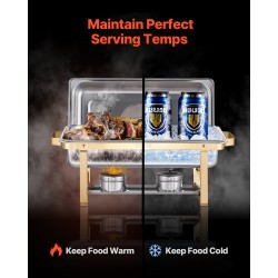 Buffet-vuokasarja ruostumattomasta teräksestä kullanväriset puolikokoiset neljän litran ruokavuoat neljä kappaletta lasikansilla