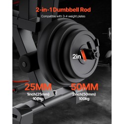 Säädettävä treenipenkki teräsrunko kotisalille 363 kg kuormitus jalkalaite saarnipenkki