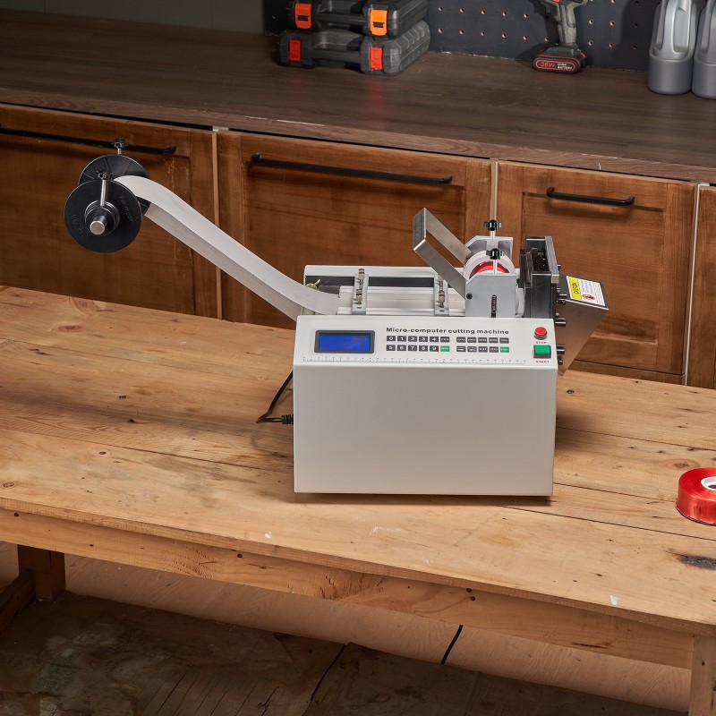 Automaattinen putkileikkuri lämpökutisteille lasikuituputkille kaapeleille leikkuuleveys 1–85 mm enimmäispaksuus 3 mm