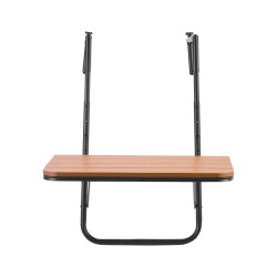 Ripustettava taittuva parvekepöytä ruostumaton teräs säänkestävä pöytälevy