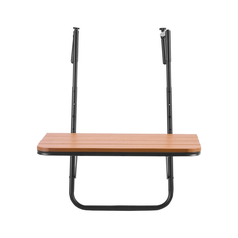 Ripustettava taittuva parvekepöytä ruostumaton teräs säänkestävä pöytälevy