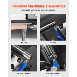 Penkkisorvi 210 mm 550W kokonaan metallinen pehmeille metalleille ja puulle