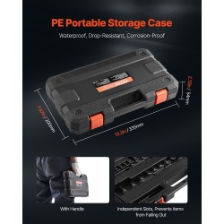 31-osainen Torx- ja ulko-Torx-hylsysarja T8–T70 ja E4–E24 S2-seosterä CRV-teräshylsyt PE-säilytyskotelo