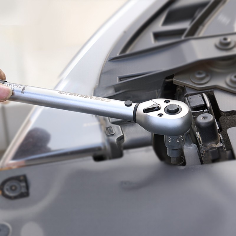 XZN-kolmikantahylsysarja 10-osainen Cr-V-teräs M4–M18 1/4-, 3/8- ja 1/2-tuumaisille