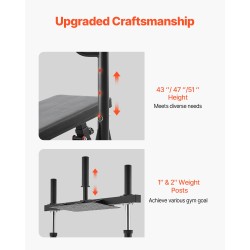 Pystysuora jalkaprässi hiiliteräksinen 550 paunaa kotikäyttöön säädettävä selkänoja