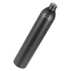 Sukelluspullo alumiini 6061 0,5 l kannettava lyhyisiin sukelluksiin käsipumpulla