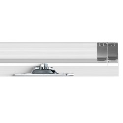 Ohitusliukuoven alumiiniseoskiskosarja kahden oven 1828 mm 68 kg kantavuus