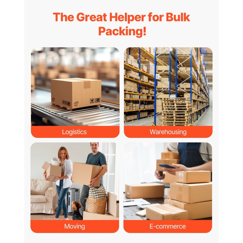 Kirkas pakkausteippi 24 rullaa 59,4 m 47,8 mm akryyliliimalla