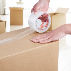 Kirkas pakkausteippi 24 rullaa 59,4 m 47,8 mm akryyliliimalla