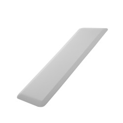 Kaatumismatto PVC-pintainen PU-vaahto 24×70 tuumaa 19 mm harmaa ikääntyneille ja potilaille