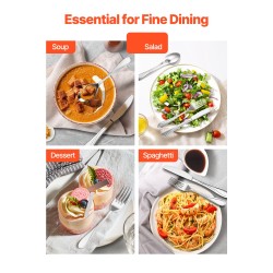 Aterinsetti 45 osaa 8 hengelle 18/10 ruostumatonta terästä konepesunkestävä