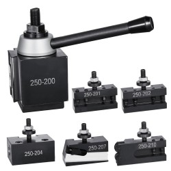 Pikavaihtotyökalupidinsarja 6 osainen teräs 10 15 tuuman heilurille