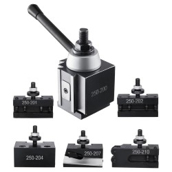 Pikavaihtotyökalupidinsarja 6-osainen teräs 10–15 tuuman heilurille