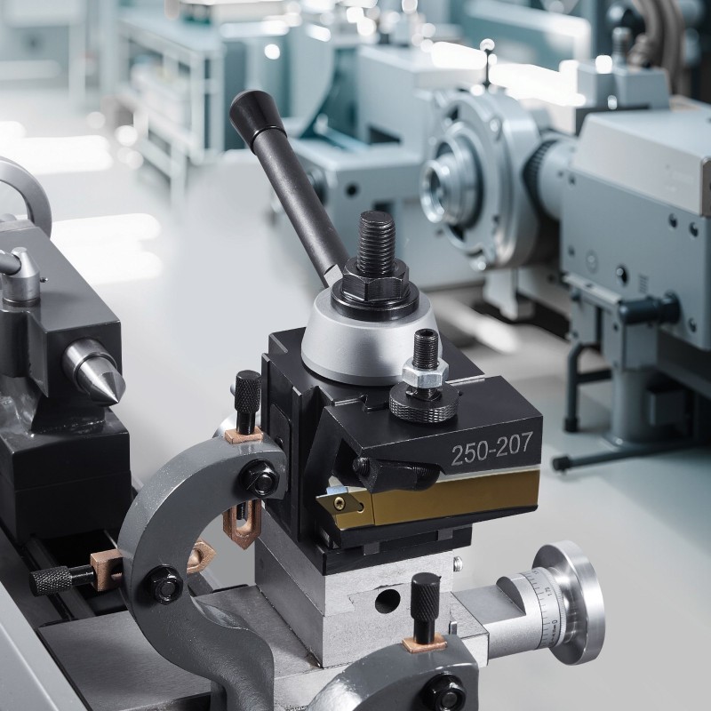 Pikavaihtoinen sorvin työkalupidinsarja kahdeksanosainen teräs 254–381 mm kääntöhalkaisija