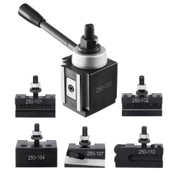 Pikavaihtotyökalupidinsarja 6-osainen teräksinen 6–12 tuuman kärkikorkeudelle