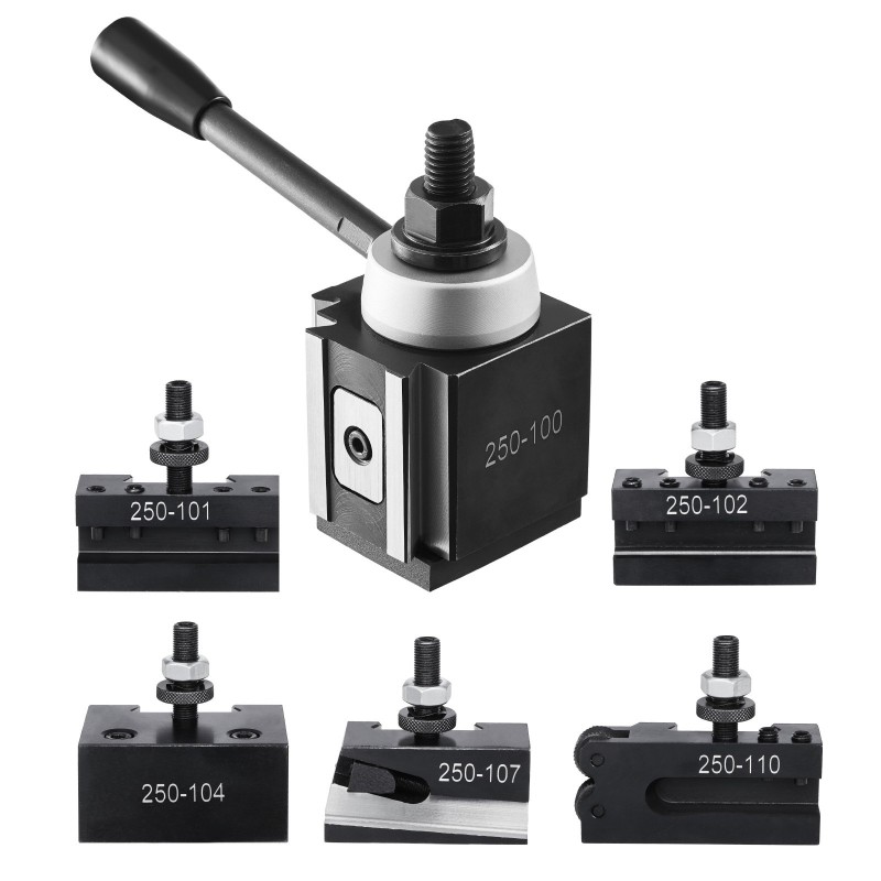 Pikavaihtotyökalupidinsarja 6-osainen teräksinen 6–12 tuuman kärkikorkeudelle