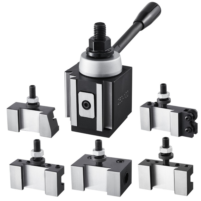 Pikavaihtotyökalupidinsarja 6-osainen teräksinen 6–12 tuuman kärkikorkeudelle