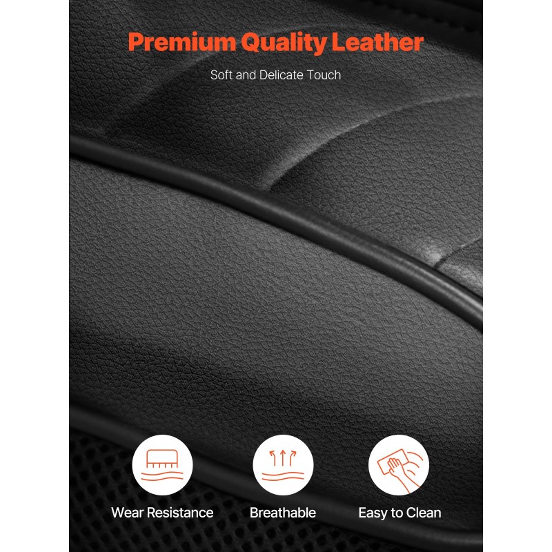 Toimiston johtajantuoli korkealla selkänojalla PU-nahkainen verhoilu paksu vaahtomuovipehmuste keinotoiminto korkeussäädettävä