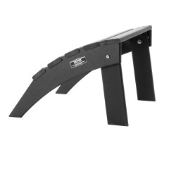 Taitettava ulkorahi HDPE muovia musta 33 cm korkea Adirondack tuoliin