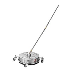 Painepesurin pintapesuri 14 tuuman ruostumaton teräs 4 pyörää betonille terasseille patioille