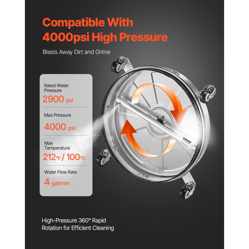 Pintapesuri 18-tuumainen 304-ruostumaton teräs kaksoissuutin 1/4-pikaliitin