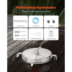 Pintapesuri 18-tuumainen 304-ruostumaton teräs kaksoissuutin 1/4-pikaliitin