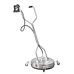 Pintapesuri 21-tuumainen ruostumaton teräs painepesukäyttöön kaksoissuutin neljä pyörää