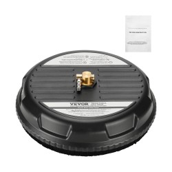 Terassipesuri 15-tuumainen muovinen nelipyöräinen painepesuriin 1/4-pikalukitusliittimelle