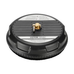 Terassipesuri 15-tuumainen muovinen nelipyöräinen painepesuriin 1/4-pikalukitusliittimelle