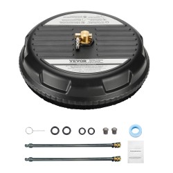 Pintapesuri painepesuriin 15-tuumainen 304-ruostumaton teräslevy 4 pyörää