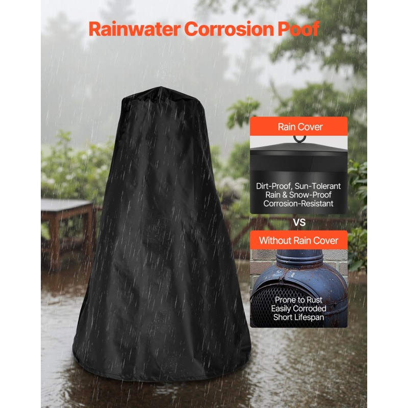 Pallomainen ulkotakka Q235B-teräs 22-tuumainen musta grilli ja lämmitystakka