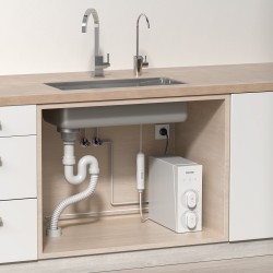 Remineralisointisuodatin hanan alle lievästi emäksinen pikasliittimellä 1100 gallonaa