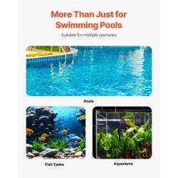 Altaan suodatinpallot 100 prosenttia polyesterikuitua 50 mm hiekkasuodattimiin pesupussilla