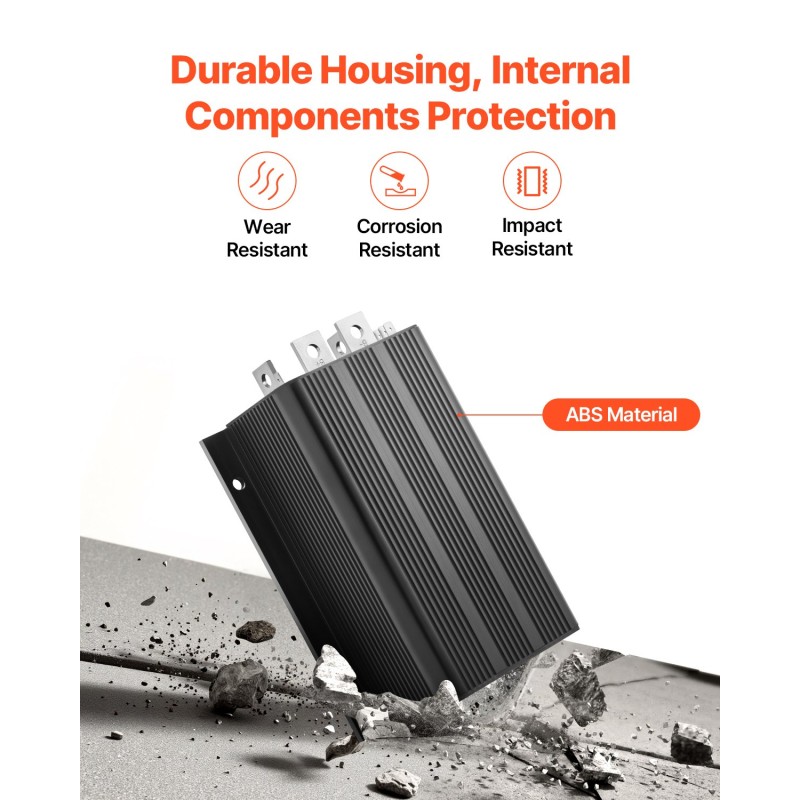 Golfkärryn moottorinohjain 36V 500A IP65 alumiiniseos ja ABS-muovi yhteensopiva 1205-117/1205M-5603