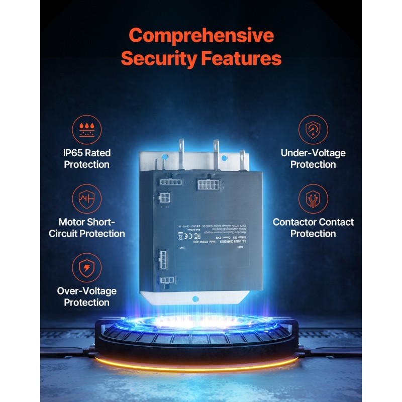 Nopeussäädin golfkärryyn 36 V 350 A EZGO TXT IP65