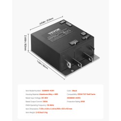 Nopeussäädin golfkärryyn 36 V 350 A EZGO TXT IP65