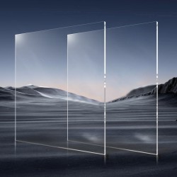 Akryylilevy läpinäkyvä 6 mm 610 x 914 mm 2 kpl kuvakehysten lasiksi